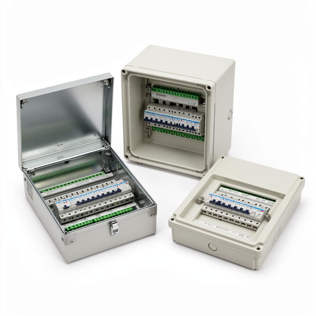 MCB DBs, Metal & Plastic Enclosures